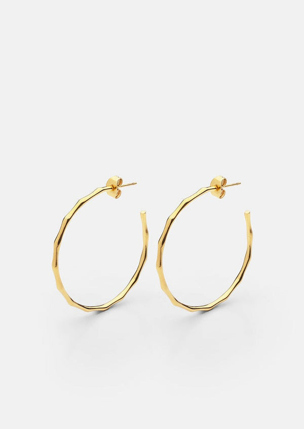 Bambou Earrings - Gold Plated