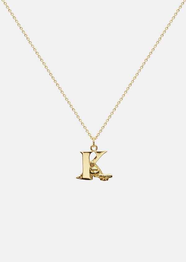 Moomin Alphabet - Gold Plated - K