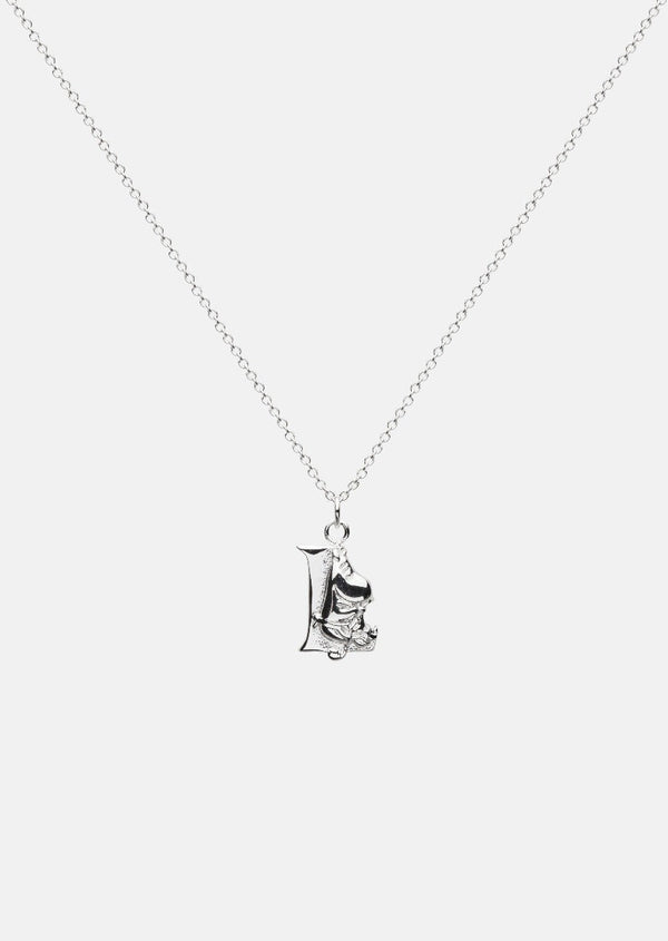 Moomin Alphabet - Silver Plated - L