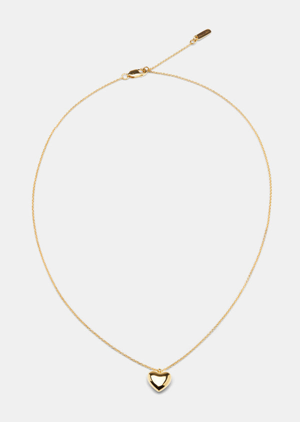 Heart Necklace – Gold Vermeil