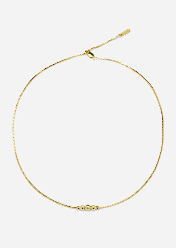 Météorite Necklace – Gold Vermeil