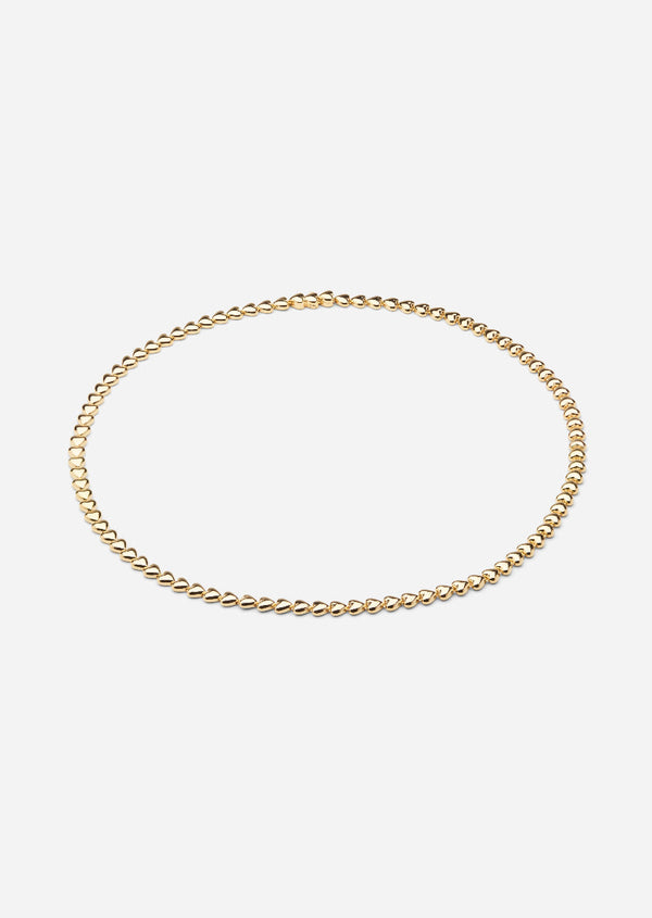 Mille Coeurs Collier Necklace - Gold Vermeil