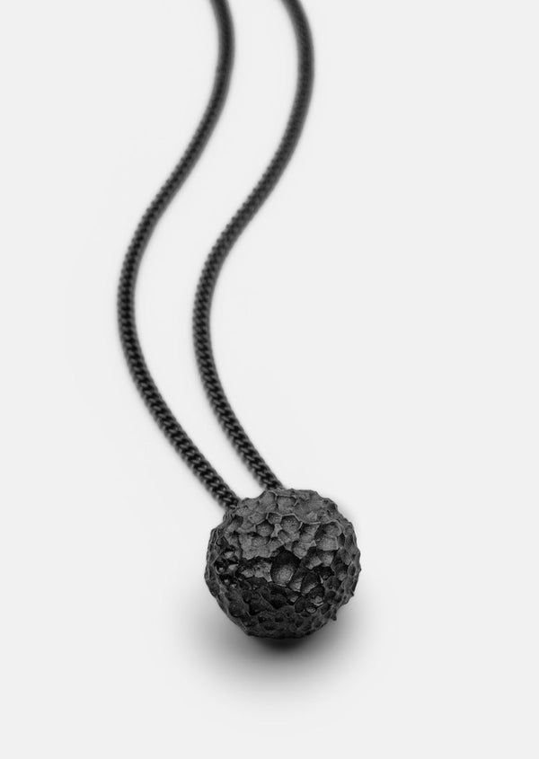 Necklace - Opaque Objects - Titanium Black