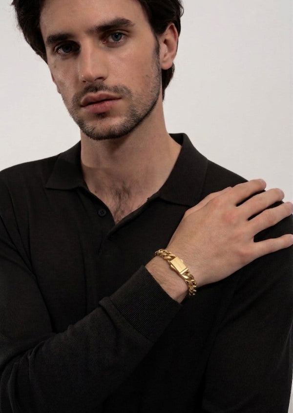 Grande Paul Chain Bracelet - Gold Plated