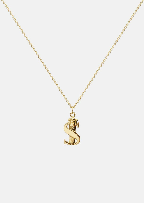 Moomin Alphabet - Gold Plated - S