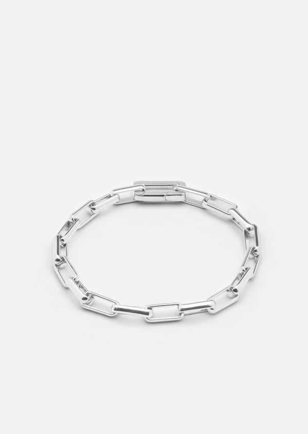 Traverse Chain Bracelet – Silver Plated