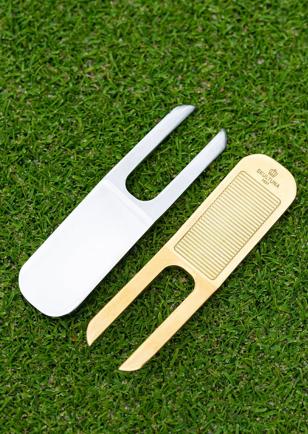 Skultuna Divot Tool - Gold Plated