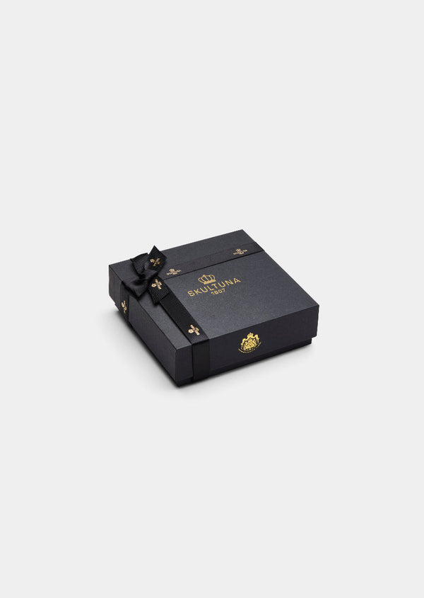 Suede Bracelet – Black & Brass